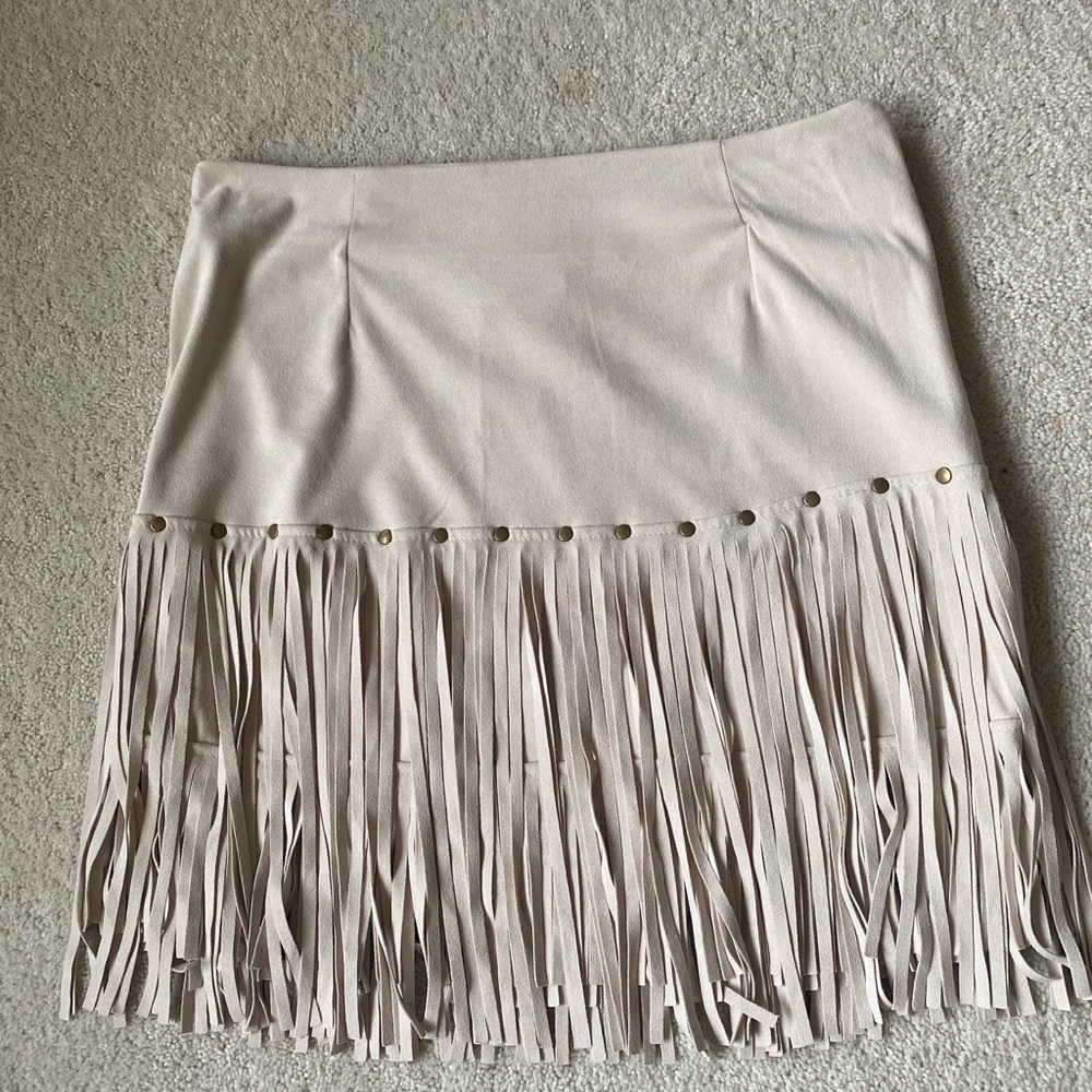 NWT Forina Fringe Skirt